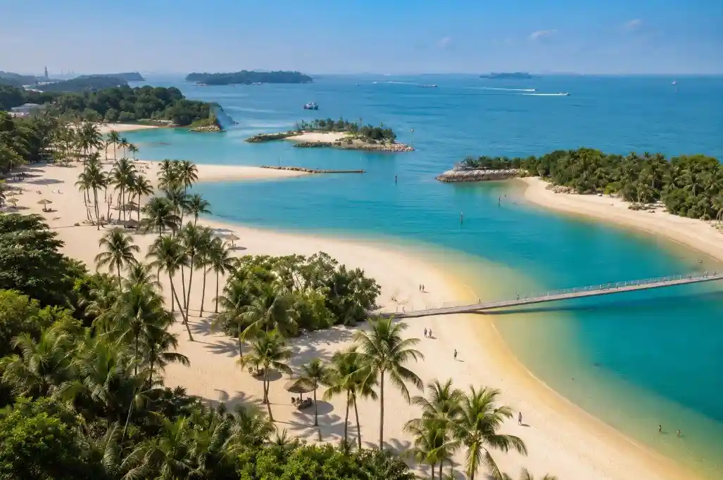 Sentosa Island Beaches, Singapore